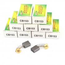 10 Pairs Repair Part Motor Carbon Brush 16 x 13 x 6mm for Hitachi CB153