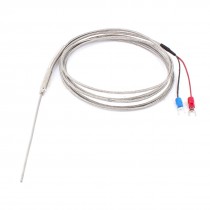 100 x 2 0mm Probe K Type Temperature Thermocouple Sensor 0 400C 2M