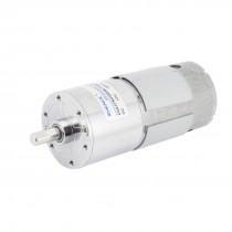 DC 12V 5 RPM 6mm Dia Shaft Cylindrical Speed Reduce Gear Box Motor