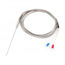 1.5 x 95mm Probe J Type Temperature Thermocouple Sensor 0-400C 2M