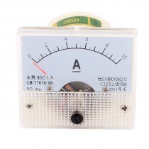 85C1 Analog Current Meter Ammeter Gauge Class 2 5 DC 0 10A