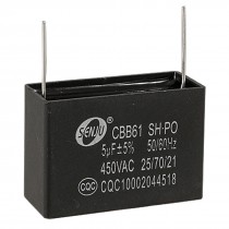 450V 5uF Polypropylene Film Motor Running Capacitor