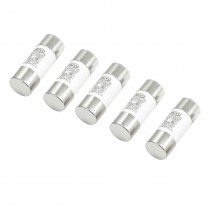 5 Pcs AC 500V 100A RT14 RT19 R017 Ceramic Tube Cylindrical Fuse Link 22mm x 58mm