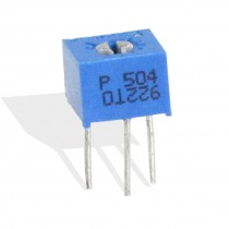 5 x 500K ohm Top Adjustment 500V DC Variable Resistors