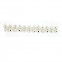 Plastic Housing 12 Position Wire Connector Barrier Terminal Block 30A