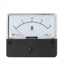 Class 2.5 Accuracy DC 0-20A Current Range Amperemeter