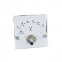Class 2.5 Accuracy Voltmeter DC 0-100V Panel Volt Meter