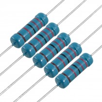 200 Pcs 2W 22K Ohm 1% Through Hole Metal Film Resistors