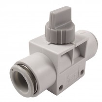 VHK2-12F-12F 12mm OD Air Tube Push in Quick Connector Pneumatic Hand Valve