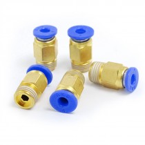4mm One Touch Push to Connect Instant Fittings 5 Pcs