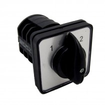 Ith 10A 12 Screw Terminals Black Handle Rotary Combination Switch