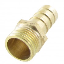 Brass 41 64" Male Thread 15 32" Air Gas Hose Barb Fitting Coupler Adapter
