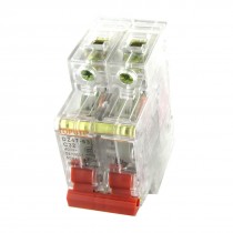 AC 400V 32A 2P Transparent Miniature Mini Circuit Breaker