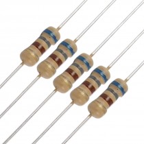 100 x Resistors 680 ohm OHMS 1/4W 250V 5% Carbon Film 