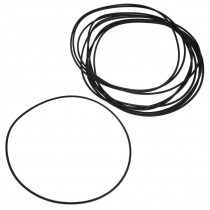 10 Pcs 220mm x 3.5mm Flexible Nitrile Rubber O Rings NBR Washers