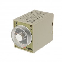 AH3-3 DC 24V 0-60 Seconds Power On Delay Timer Time Relay 8 Pins