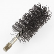 12mm Thread 60mm Diameter Steel Wire Tube Brush Cleaning Tool