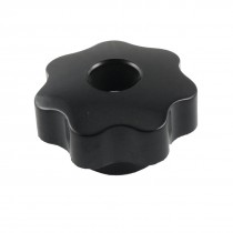 12mm Dia Female Thread Black Star Clamping Knob Spare Part