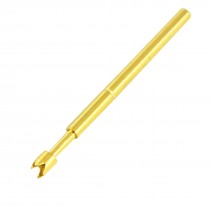 100 Pcs 1.3mm Dia 4-Point Crown Tip Spring Test Probes Pin