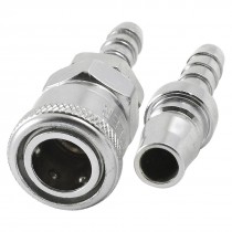 9/25" 9mm Inside Diameter Hose Barb Air Quick Coupler Tube Fitting