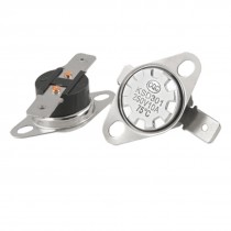5 Pcs 75 Celsius Normal Close Temperature Control Switch Thermostat KSD301