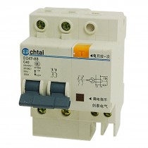ON/OFF Switch 40A Miniature Earth Leakage Circuit Breaker