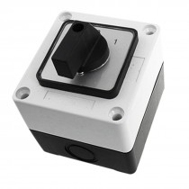 Ui 600V Ith 20A Rotary Selector 2 Positions Enclosed Switch