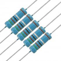 2W Watt 5.1 Ohm 1% Axial Metal Film Resistor RJ 200 Pcs