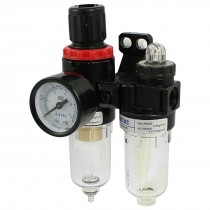 0.65" Joint Pipe Bore Dia AFC-2000 Pneumatic Filter Filtering Regulator