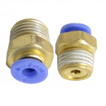 4mm x 12mm Pneumatic Tube Push in Quick Connect Fitting