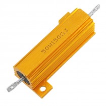 Screw Tab 5% 150 Ohm 50W Power Aluminum Shell Case Wirewound Resistor