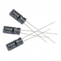 20 x 50V 22uF 105C Radial Electrolytic Capacitor 5x11mm