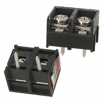 5 Pcs 9.5mm Pitch 2P Single Row PCB Barrier Screw Teminal Blocks