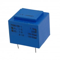 Double Way 12V Output Encapsulated Transformer 1.5VA