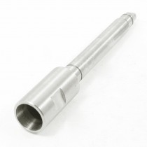 Power Tool Spare Fittings 13.4 x 1.9cm Metal Electric Grinder Shaft Silver Tone