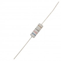 Axial Lead 3W 62 Ohm Metal Oxide Film Resistor 100 Pcs