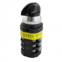 Black Plastic Rotary Handle 3 Position Universal Switch