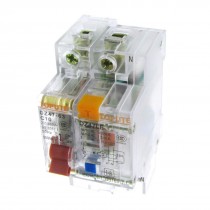 Transparent AC 230V 400V 10A 1P+N Earth Leakage Circuit Breaker