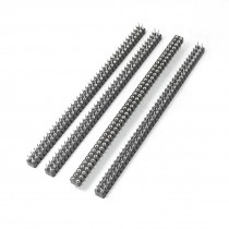 M/F PCB Connecting 2.54mm Pitch 80P Position IC Socket Connector 4 Pcs
