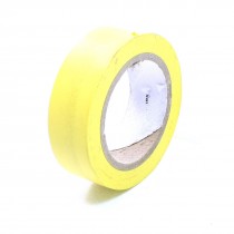 10M x 17mm Yelloe PVC Adhesive Electrical Insulation Tape Roll