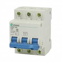 AC 400V 63A 3-Pole Overload Protection MCB Miniature Circuit Breaker