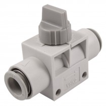 10mm OD Tube One Touch Fitting Pneumatic Connector Hand Valve VHK2 10F 10F