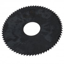 80mm x 0.8mm x 72Teeth Black HSS 22mm Hole Diameter Saw Blade for Carpentry
