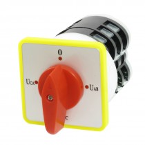 AC 500V 16A 4 Positions Universal Rotary Cam Switch LW5-16YH3/3