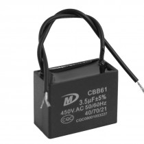 AC 450V 3.5uF 5% Ceiling Fan Motor Run Capacitor CBB61