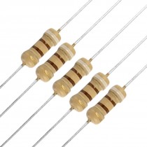 50 x Resistors 910 ohm OHMS 1/4W 250V 5% Carbon Film