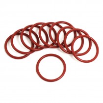 10 x Red Rubber 38mm x 3mm x 32mm Oil Seal O Rings Gaskets Washers