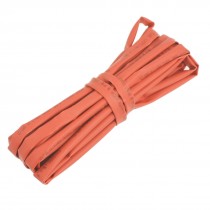 5mm Red Heat Shrinkable Tube Shrink Tubing 4m 13.1ft 2:1 Ratio