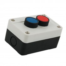 400V 10A Momentary Switch Round Cap Push Button Station Ixqug