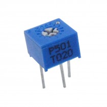 3362P-1-501 Single Turn Trimmer Pot Potentiometer 500 Ohm 50 Pcs